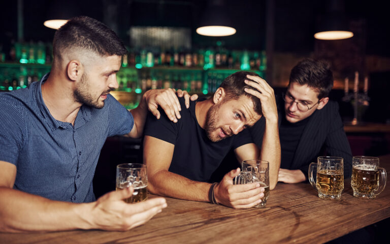 signs of addiction in men